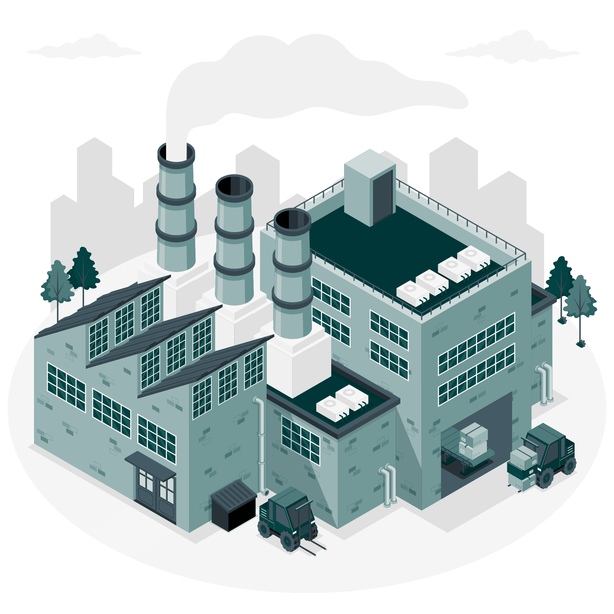 Drohnen-Bilder für Industrieanlagen