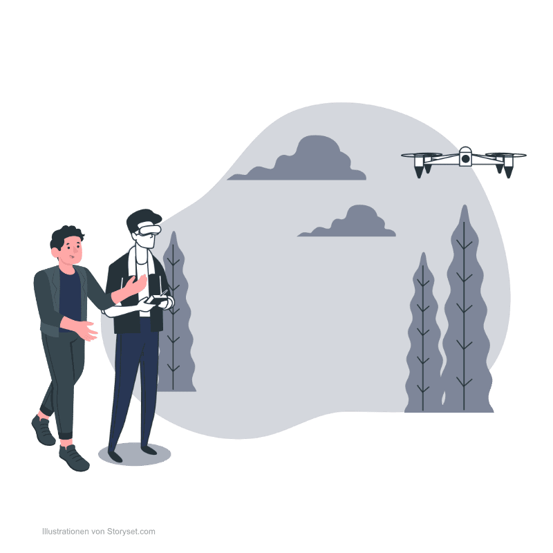 Mietdrohne im Lager Berlin abholen